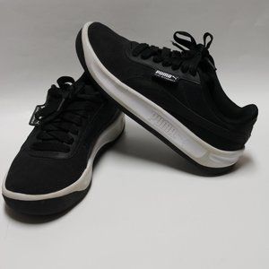 PUMA California Kids Black Sneakers Size-4C